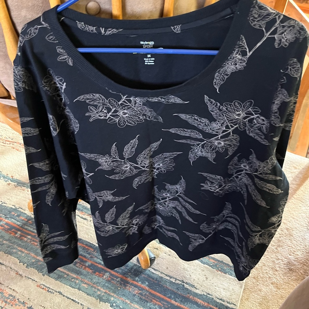 The Essential sweatshirt, Sport&Co NWT, blue & white